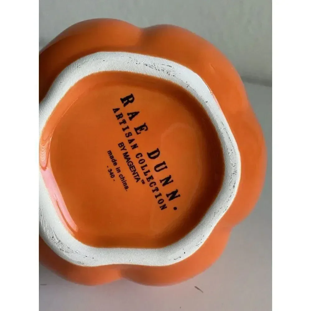 Rae‎ Dunn “Spooky” Pumpkin Soap Lotion Dispenser Halloween 2022 NEW